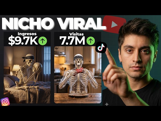 ASÍ CREO SHORTS VIRALES DE ESQUELETOS CON IA (GRATIS)
