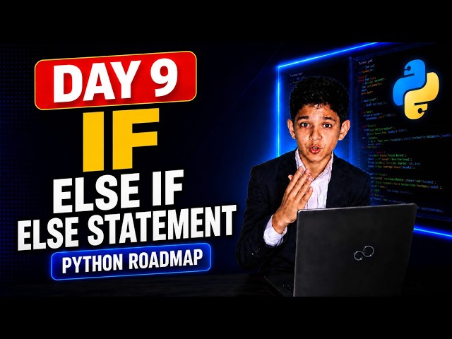 🔥 PYTHON IF ELSE  IF, ELIF & ELSE EXPLAINED  PYTHON FOR BEGINNERS 🚀