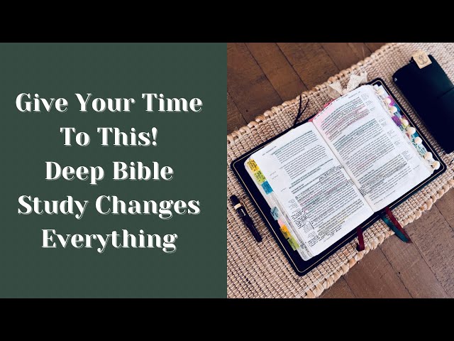 Give Your Time to Deep Bible Study! Humble Lamb NKJV Shepherd Bible | Bible Notes | Bible Journaling