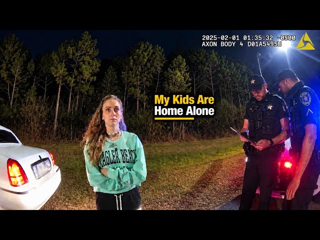 Woman Arrested for DUI… Then Police Discover Her Kids Were Home Alone