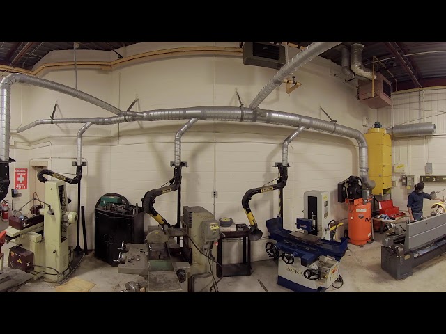 Cambrian College Mechanical Technician – Manufacturing/Machining Lab – 360 Virtual Tour