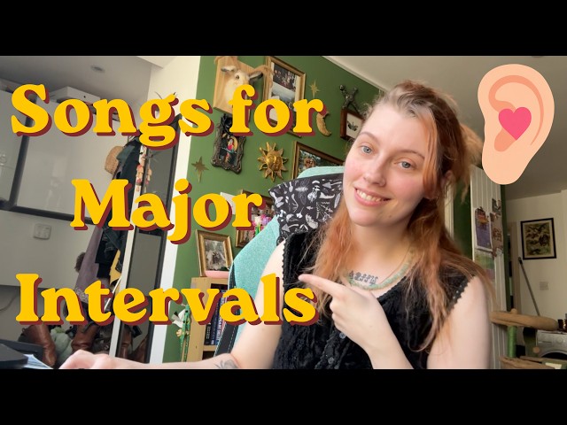Songs for major Intervals (Ear Training) -Yogi Vocal Coach #eartraining #Songsforintervals