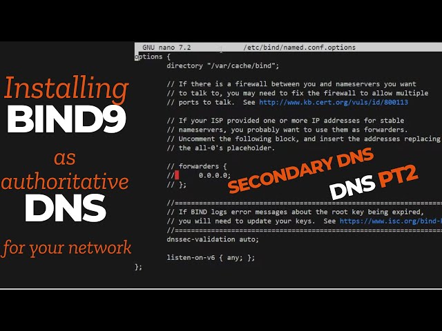 How to Install and Configure BIND9 DNS as Secondary DNS on Debian Server for Local Network | PART 2