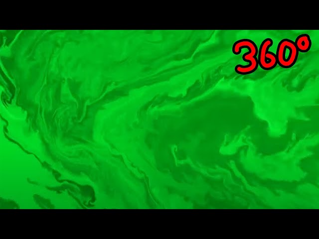 VR 360° Slime Bubble Horror Maze