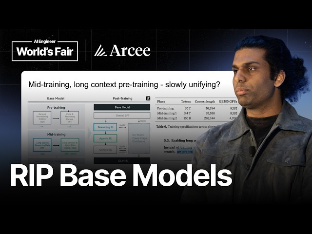 The Base Model Is Dead — Varun Singh, Arcee AI