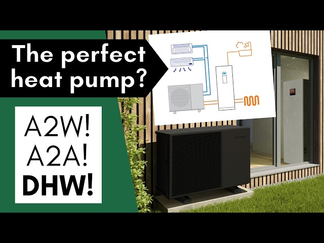 Is this the perfect heat pump system? - radiators, air conditioning, and hot water!