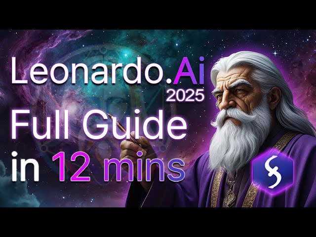 Leonardo AI - Tutorial for Beginners in 12 MINS!  [ FULL GUIDE 2025 ]