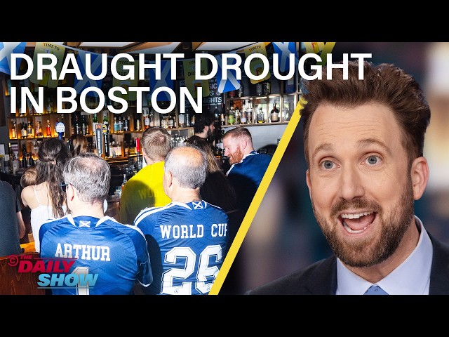 JD Vance Bombs His Book Tour & Scottish World Cup Fans Drink All the Beer in Boston | The Daily Show
