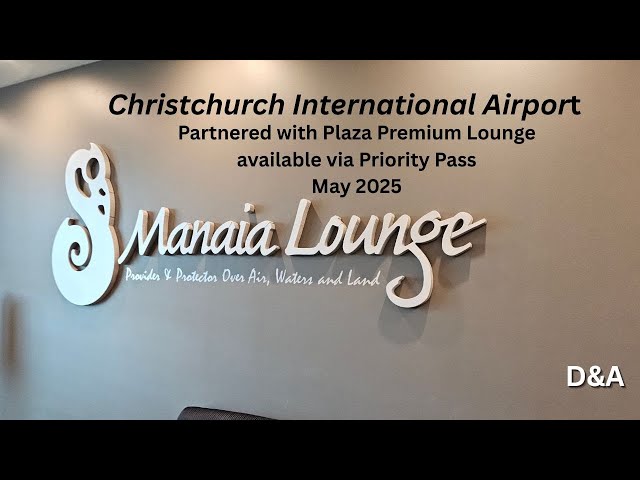 Manaia Lounge Tour, Christchurch International Airport, New Zealand