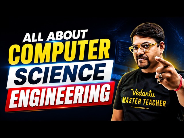 All About Computer Science Engineering (CSE)🔥🧑‍💻| JEE 2026 | Harsh Sir