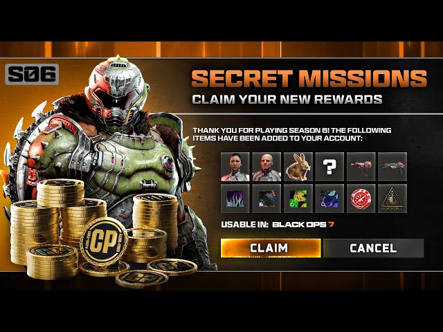 Claim SECRET Black Ops 7 Season 6 Rewards ASAP… (Free COD Points, Camos & Skins)