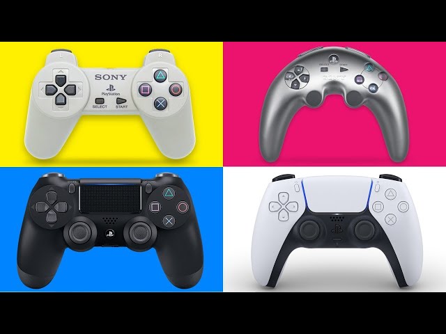 Evolution of PlayStation Controllers 1994-2020