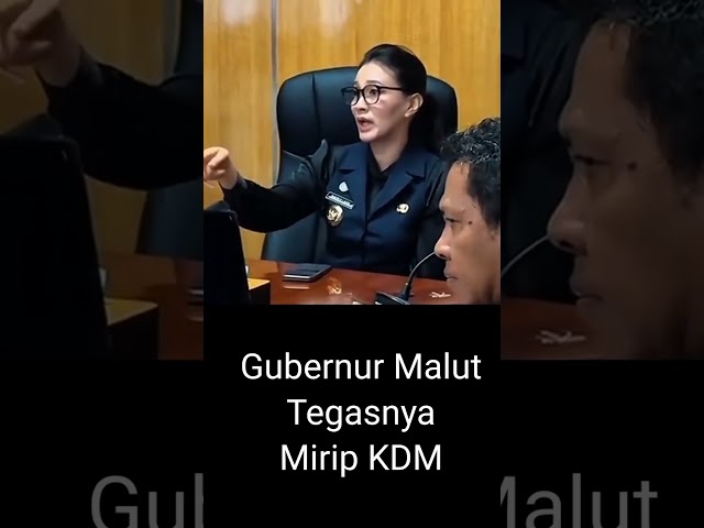 Governor Sherly's Leadership Is Like KDM's