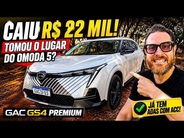 IT DROPPED BY R$ 22,000! IS THE GAC GS4 HYBRID PREMIUM NOW THE BEST BUY UNDER R$ 170,000?