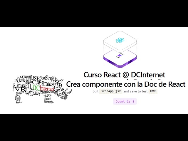Cómo crear un componente React usando la documentación oficial.