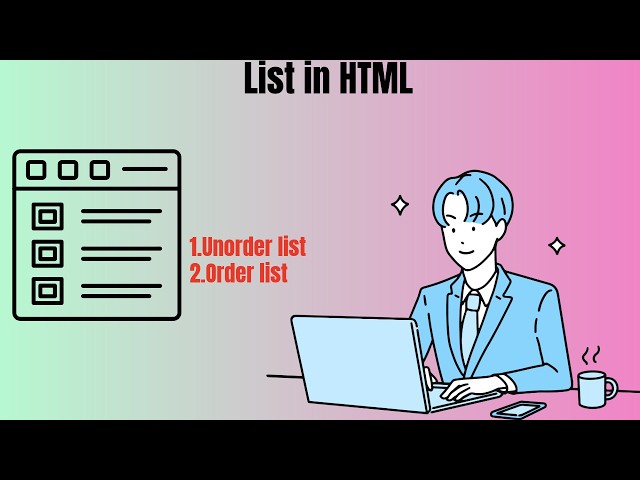List in Html in Hindi