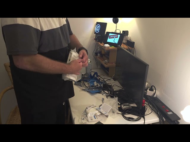 Unboxing TP Link Tapo HUB H500 and installing 2.5 inch 128gb mlc ssd drive in it