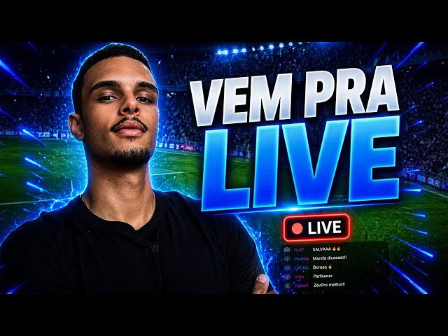 LIVE dando AULA PRA ALUNO DA MENTORIA. VENHA VER! EA FC 26