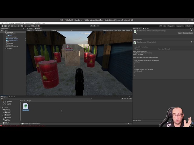 Unity 3D para VR (parte 5): Control de la pistola