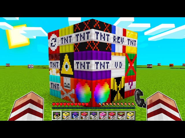 EXPLOTAMOS 1.000.000 DE TNT EN MINECRAFT