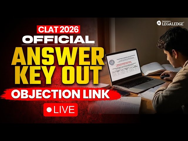 CLAT 2026 Answer key out! | Objection link active | Utkarsh Sir  | LegalEdge