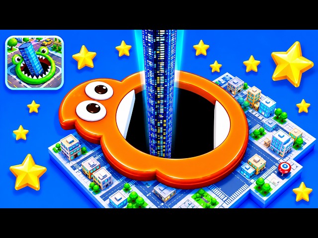 Hole.io - Gameplay Walkthrough Tutorial  Hole Evolution New Mobile Game (Android,iOS)