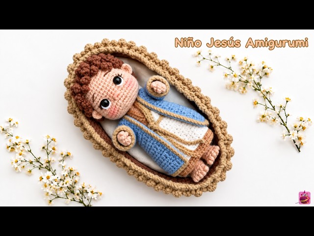 Baby Jesus Amigurumi Crochet | Holy Family | Full Step-by-Step Tutorial