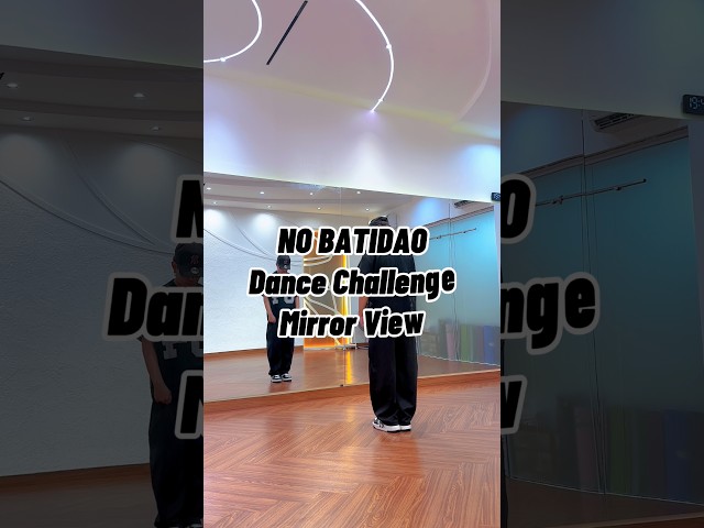 NO BATIDAO Dance Challenge | Mirror View Tutorial #nobatidao