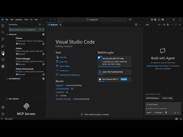 LangChain Setup: Install VS Code & Python Step-by-Step | Video #3
