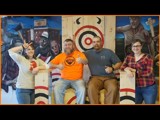Axe Throwing with Paul Jackman