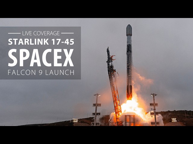Live: SpaceX Falcon 9 rocket launches 24 Starlink satellites from California