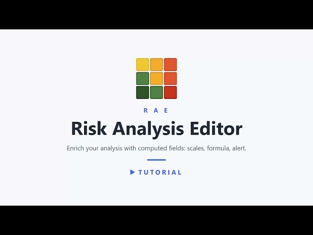 Enrich an analysis with computed fields (Risk Analysis Editor)