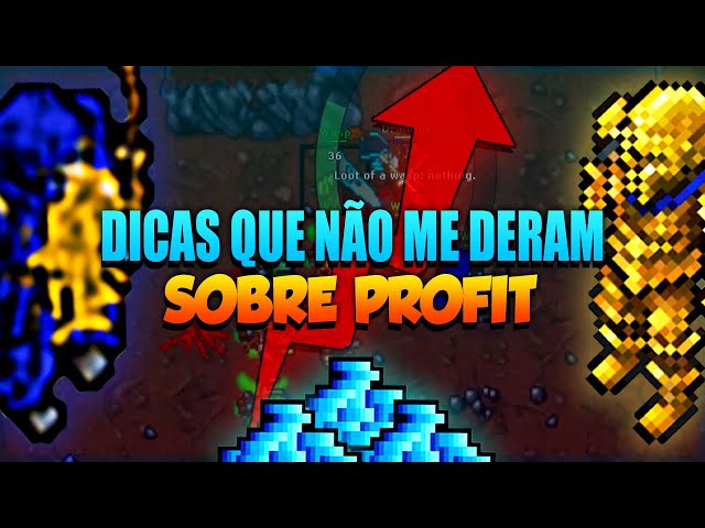 7 DICAS QUE GOSTARIA DE TER RECEBIDO SOBRE PROFIT NO TIBIA