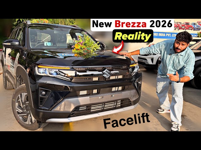 क्या सोचा था और क्या निकली 🙄 - New MARUTI BREZZA FACELIFT 2026