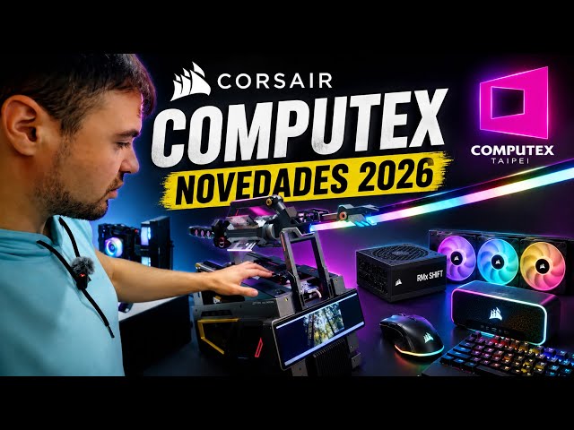 CORSAIR recupera su caja más mítica 14 años después 🔥 | Computex 2026