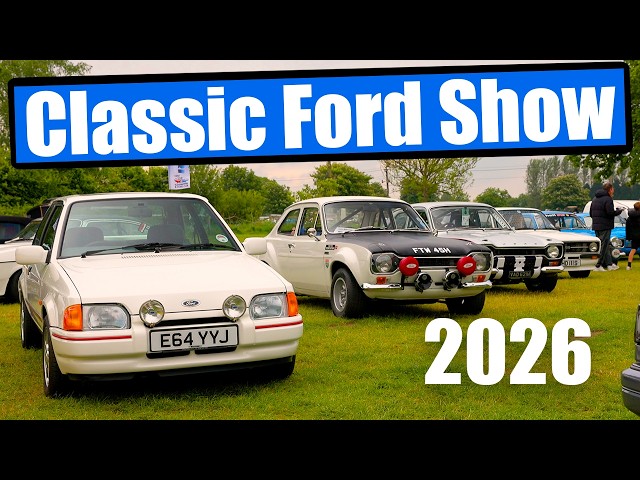 Classic Ford Show 2026 | The Greatest Gathering of Incredible Classic Fords🔥