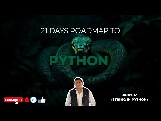 Day 12 Python Tutorial | Strings in Python Explained | Beginner Friendly