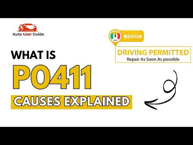 What is P0411 : Engine Error Code Causes Explained