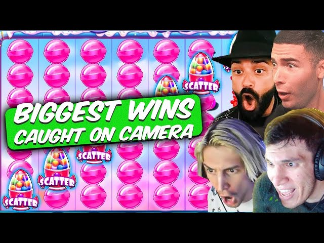 BIGGEST CASINO WINS CAUGHT ON CAMERA: TOP 10 (xQc, Trainwreckstv, Roshtein)