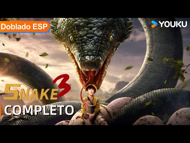 Película Doblada al Español [Serpientes 3] | Gigante serpiente y dinosaurio | Acción/Aventura/Terror