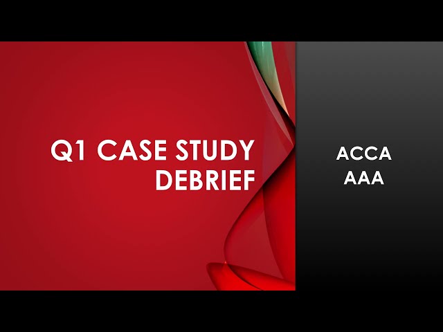 ACCA AAA Q1 (Sep/Dec 25)-Full debrief