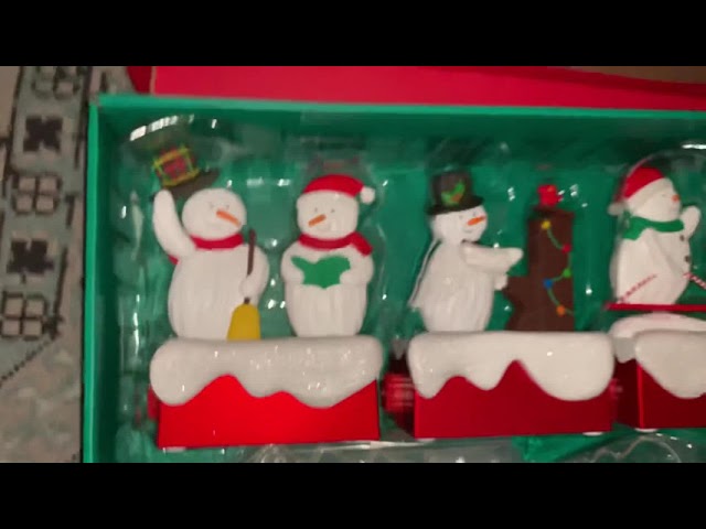Snow many memories hallmark collection unboxing