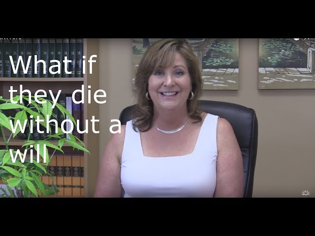 When you die without a will