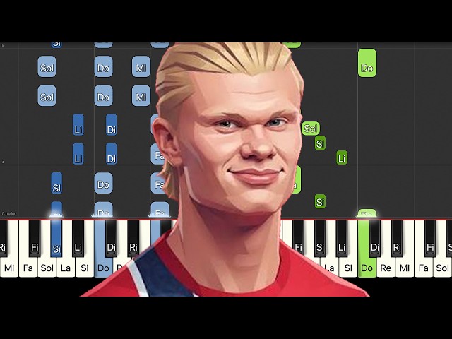 Haaland  Ha Ha Ha Piano Tutorial