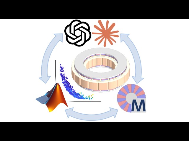 AI-Assisted Axial Flux Motor Design and Optimization with MotorXP-AFM, MATLAB and AI Coding Agents