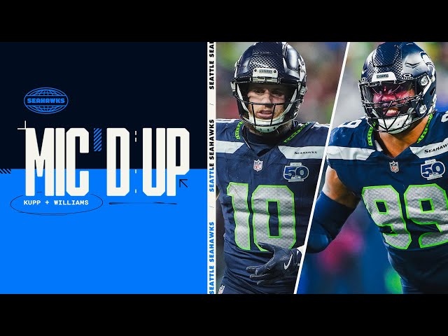 Cooper Kupp & Leonard Williams Mic'd Up In The Divisional Round Win vs. The 49ers | Seattle Seahawks