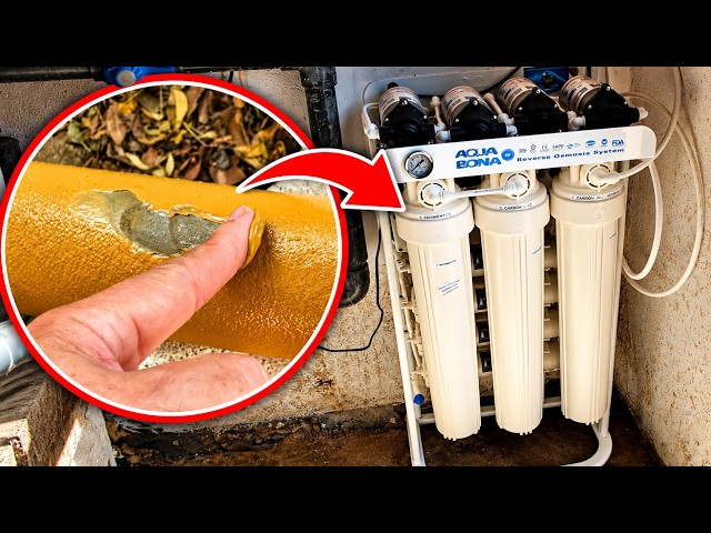 Reverse Osmosis System: THREE YEARS WITHOUT CHANGING THE FILTERS!!!!