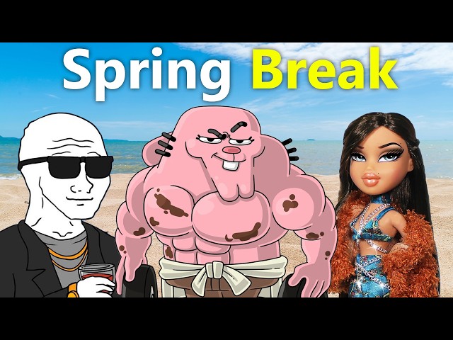 Types Of People On Spring Break