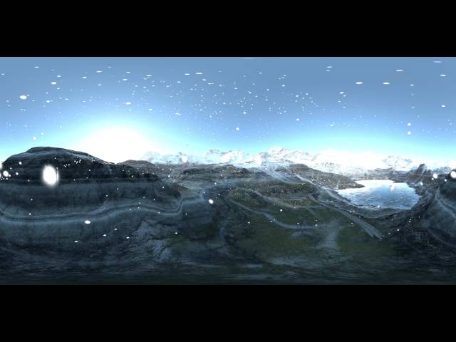 Unreal Engine 4 : 360 Degree Render Snow 3
