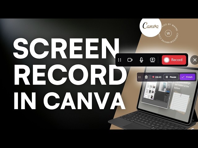 Your Screen Recorder Has Been in Canva This Whole Time